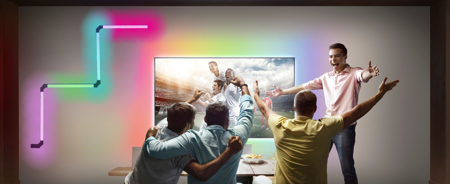 LED-стійка LEDVANCE SMART+ WIFI, 140 см, білий колір, 14 Вт, 1170 лм, регульоване світло, диммування, керування через додаток, 2700-6500K, функція музичного ритму