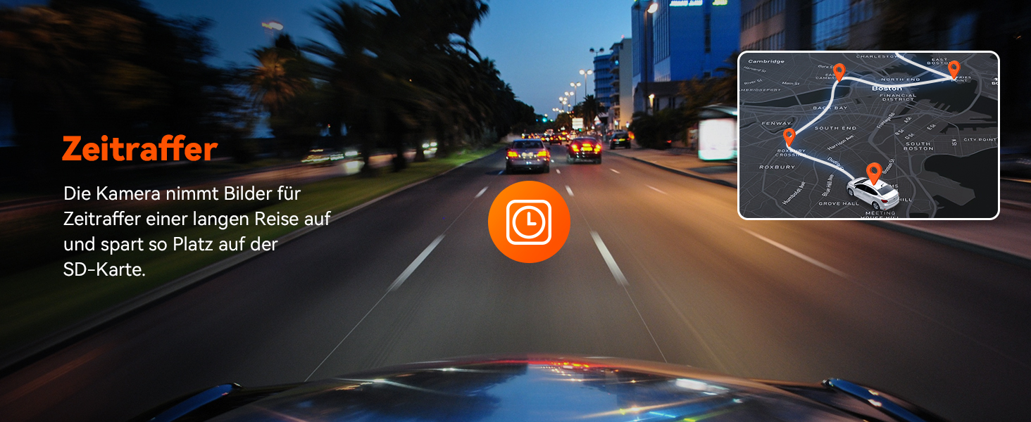 Відеореєстратор VANTRUE S1 Pro 2.5K + 1080P, GPS, WiFi, STARVIS, Паркування, Нічний режим, G-сенсор