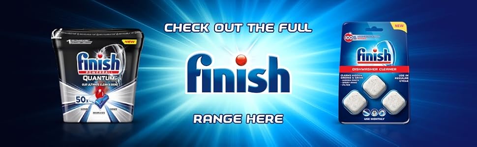 Очищувач для посудомийних машин Finish In-Wash у таблетках, 9 шт, для глибокого очищення до 9 місяців