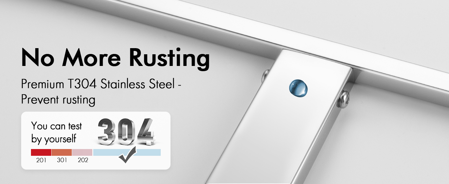 Підставка для рушників подвійна, сталева, з мармуровою основою, 84 см, BTH217-2