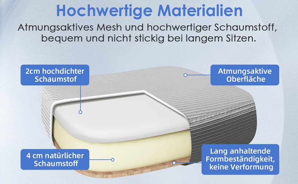 Офісний крісло Hinode з підйомними підлокітниками та функцією гойдання, 360° обертання, регульована висота, ергономічне крісло для дому та офісу з дихаючою сіткою, до 150 кг (Сірий, Стиль 1)