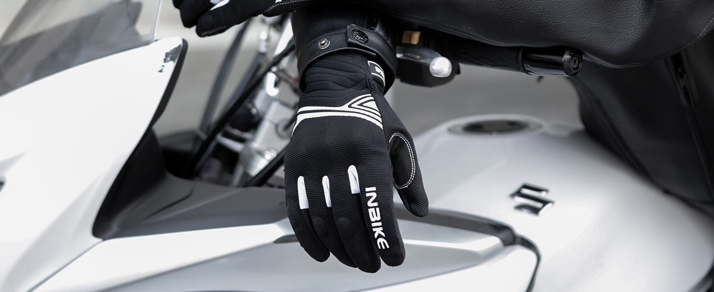 Мотокросові рукавички INBIKE для літа, захист EUDE, піна, дихаючі, сенсорні, чоловічі та жіночі, модель IM902
