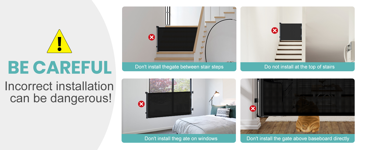 Захист для дитячих воріт Nalezuns, висувний, 0-180 см, сірий, для дітей