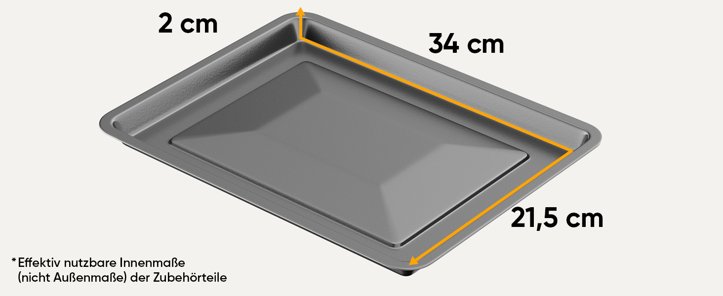 Міні-піч Stillstern CYCLONE PRO+ (25л) з конвекцією: піч-фритюрниця, гриль, тостер, піца, для кемпінгу, з антипригарним покриттям, рецепти, вертушка, 1500W