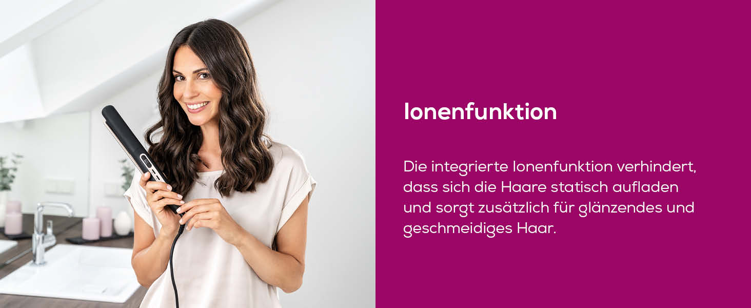 Фен Beurer HC 100 Excellence з цифровим мотором: швидка сушка, іонізація, дифузор, тиха робота