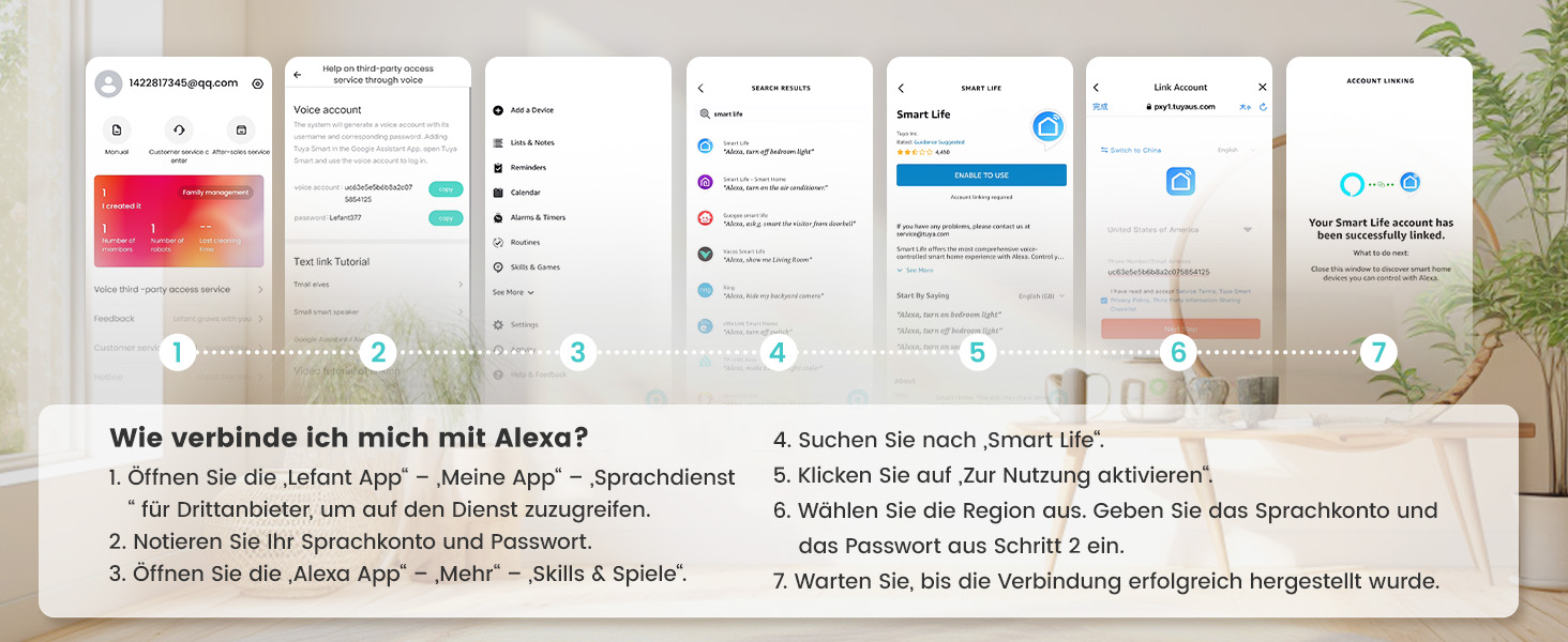 Робот-пилосос LEFANT M1 з функцією миття, 5500Pa, для твердих підлог та шерсті тварин, керування через додаток/Alexa, білий (M330 Pro)