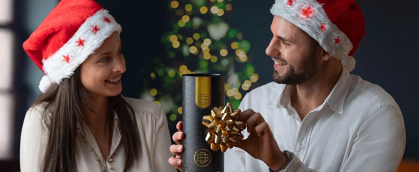 Набір для коктейлів BarDeluxe® 12 предметів: шейкер, міксер, аксесуари | 750 мл, нержавіюча сталь, рожеве золото | Преміум подарунковий набір для барменів