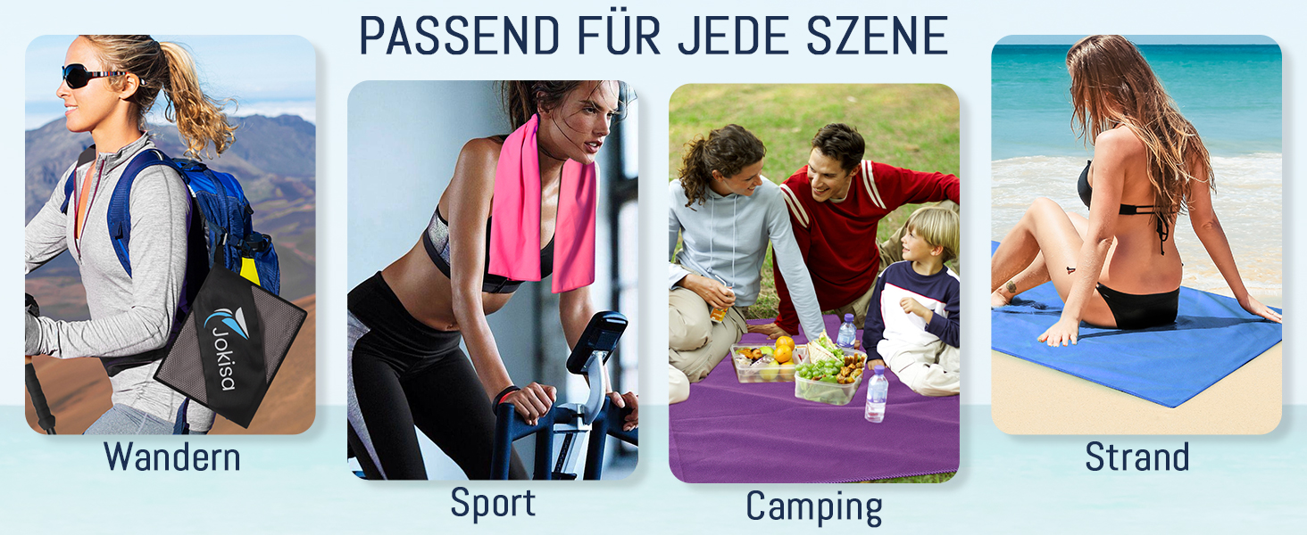 Набір рушників з мікрофібри 2 шт: великий (180x90 см) для пляжу та маленький (80x40 см) для спорту, швидковисихаючі та не піскучі, для відпочинку, сауни, трекінгу (темно-синій)