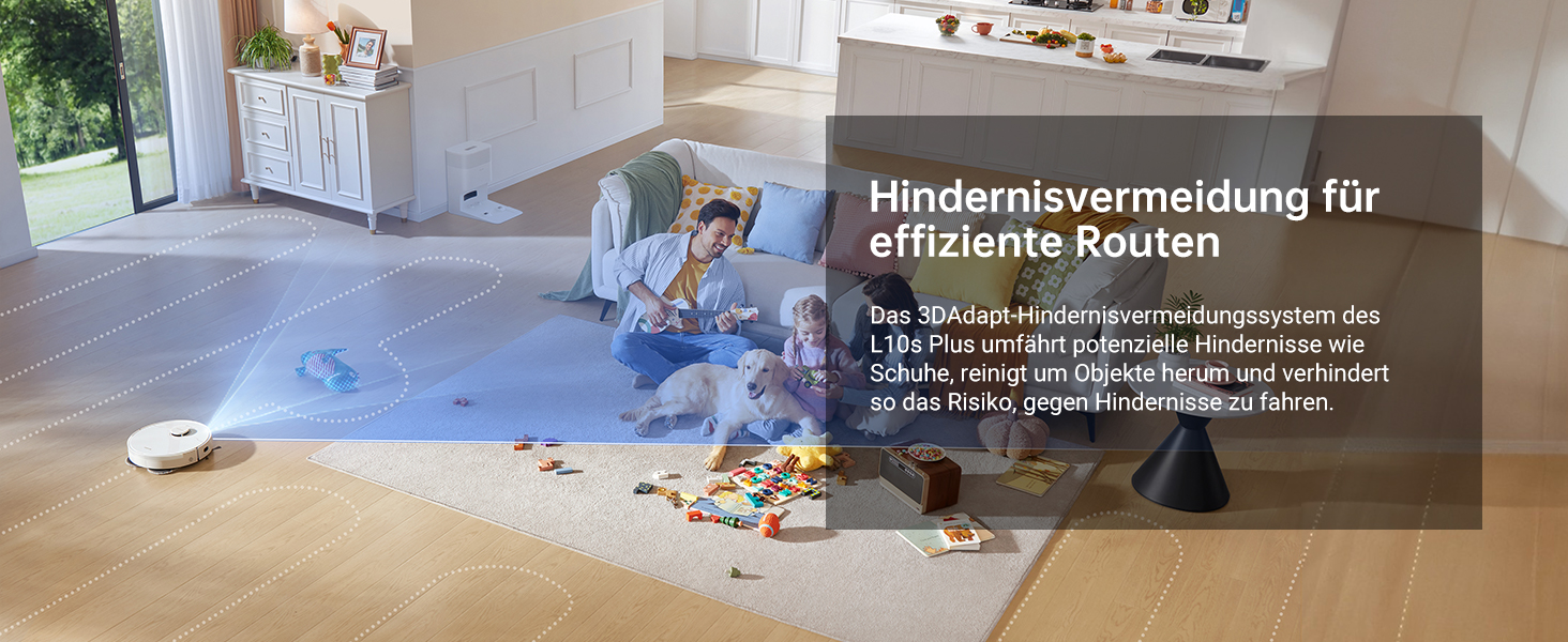 Робот-пилосос Dreame L10s Plus з автоматичним спорожненням, до 90 днів автономної роботи, потужність всмоктування 7000 Па, DuoScrub™ система миття, автоматичне підняття мопа, розпізнавання килимів за допомогою ультразвуку