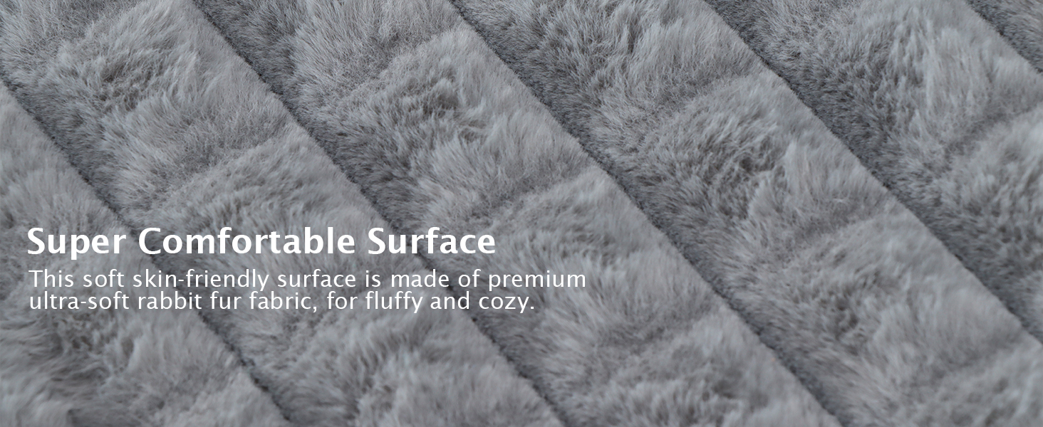 М'яке ортопедичне ліжко для собак BVAGSS, 60x45 см, сірого кольору. Зручна, миюча, з неслизьким дном. Підходить для собак маленьких, середніх та великих порід.