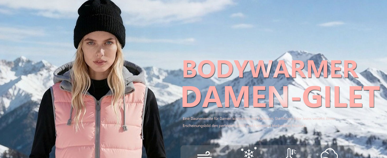 Легка зимова жилетка YOUTHUP West Daen з капюшоном для активного відпочинку та повсякденного носіння (XXL, Зелений)