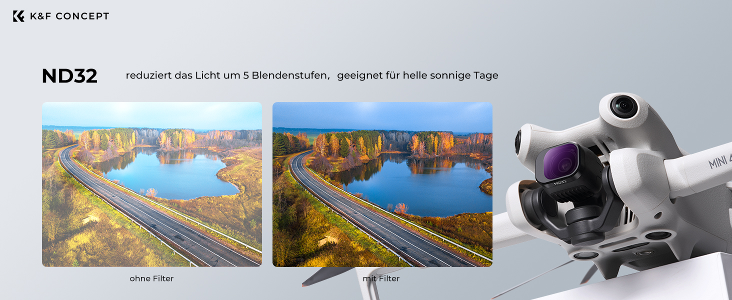 Набір фільтрів K&F Concept Mini 4 Pro: ND, CPL, 6 шт. для DJI Mini 4 Pro