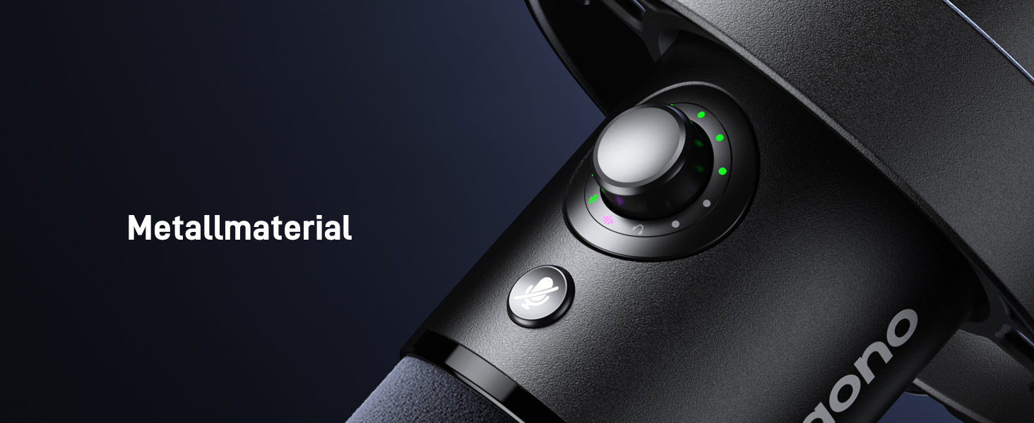 MAONO PD300X: USB-мікрофон для подкастів та запису звуку, XLR, динамічний, шумозаглушення, 192kHz-24Bit