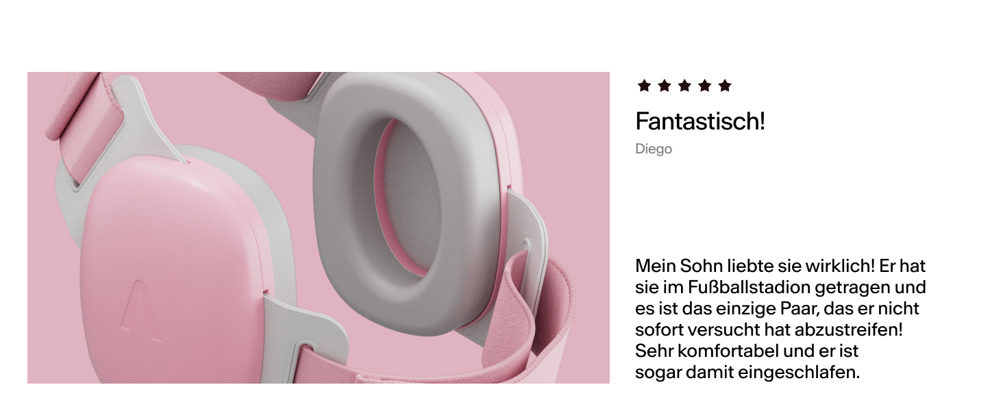 Навушники для захисту слуху Alpine Muffy Baby Klassik - для малюків до 36 місяців, чорний/рожевий