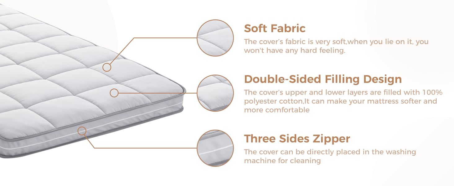 Кемпінговий матрац Jamdok з піни Memory Foam, складаний футон, знімний бавовняний чохол, праний у машині, гостьовий матрац для сну та підлоги, сірий, 190x75 см