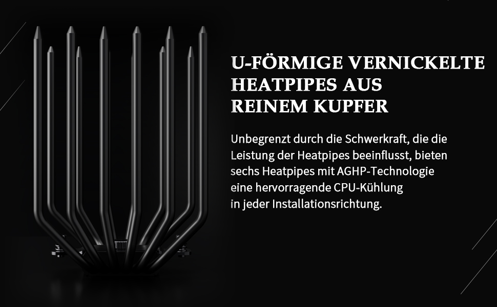 Thermalright Peerless Assassin 140 Digital Black - Кулер для CPU з 6 теплотрубками, для AM4/AM5 та Intel lga1700/1851/1200/2011