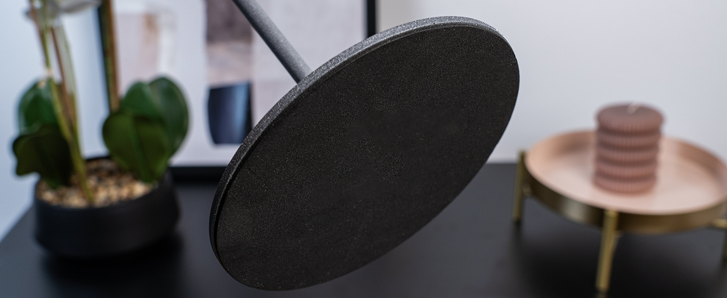 Світлодіодна настільна лампа Briloner бездротова з сенсорним керуванням, димування, регульована висота, бежева 36x10.5 см