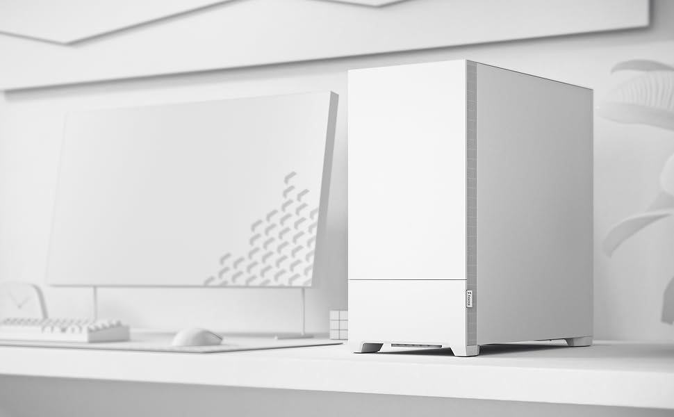 Корпус ПК Fractal Design Pop Silent Black: тиха ATX Mid Tower з 3 вентиляторами 120 мм, чорний, преміум-якість