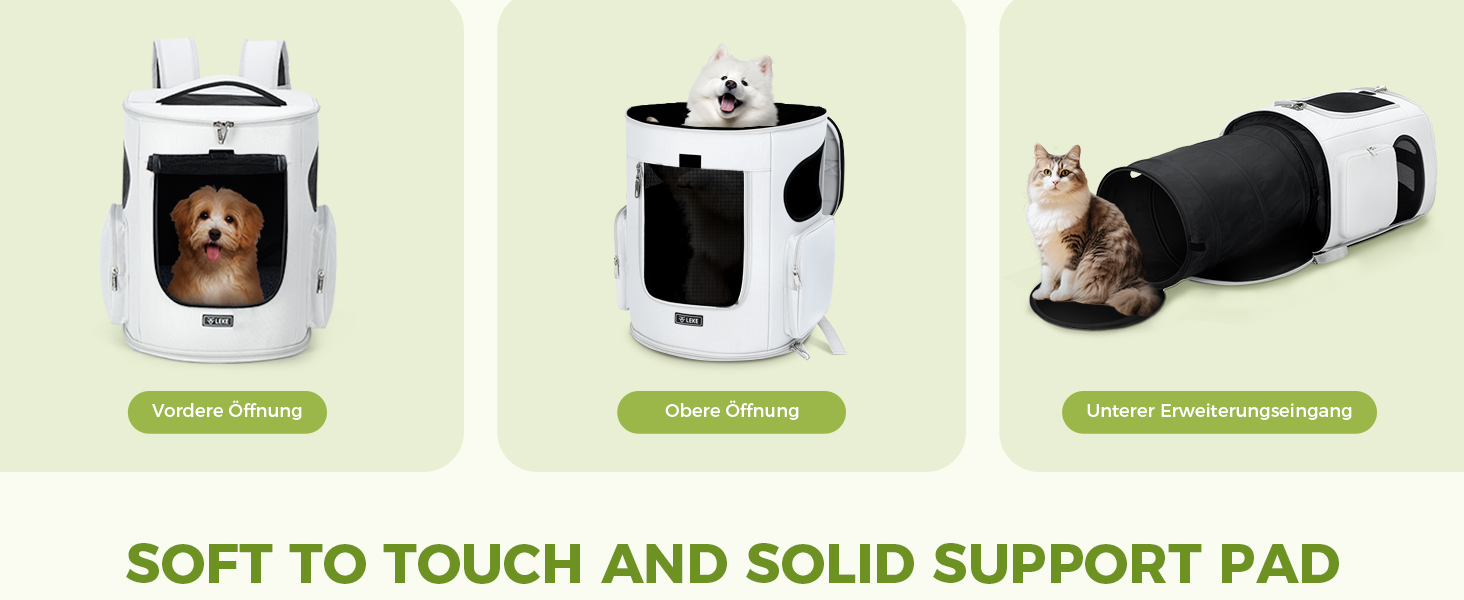 Розширюваний рюкзак для кота та собаки, переноска для тварин до 8 кг, сірий