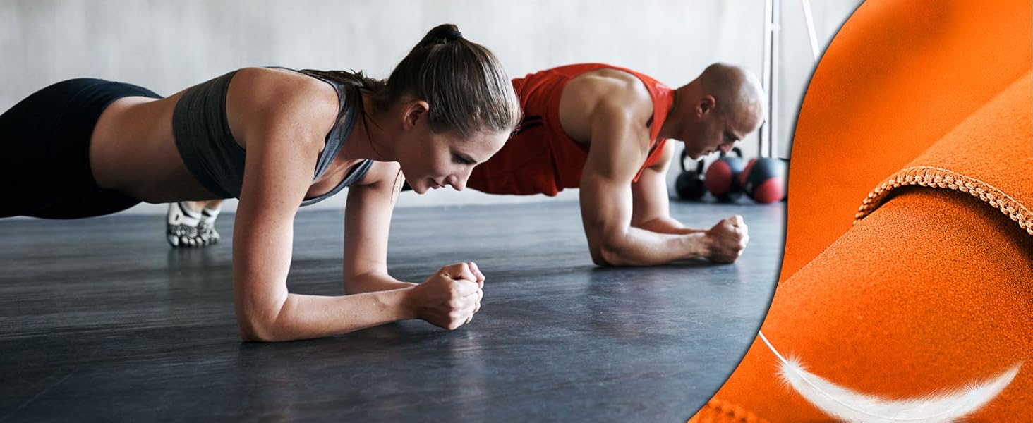 Рушник з мікрофібри HiiPeak: компактний, легкий, швидковисихаючий (50x30 см, помаранчевий)