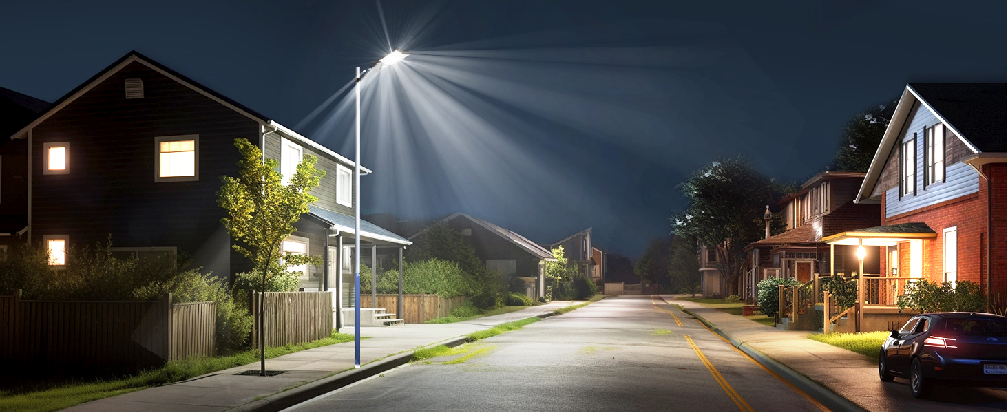 Вуличний сонячний LED світильник Sararoom 1000W з датчиком руху, 864LED, 6500K, IP65, з пультом, для саду, тераси, гаража, газону