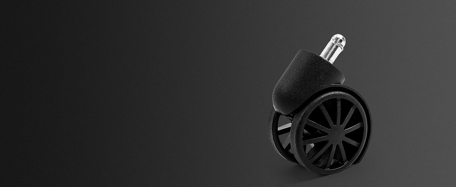 Ігровий крісло Dowinx з тканини, чорного кольору, з ергономічним дизайном та м'якими підлокітниками для комфортного тривалого сидіння