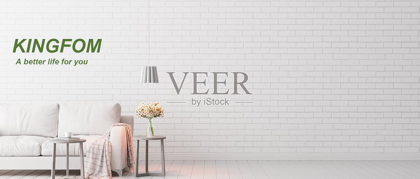 Коробка для серветок прямокутної форми KINGFOM™ для дому, офісу, авто (білий, коричневий)