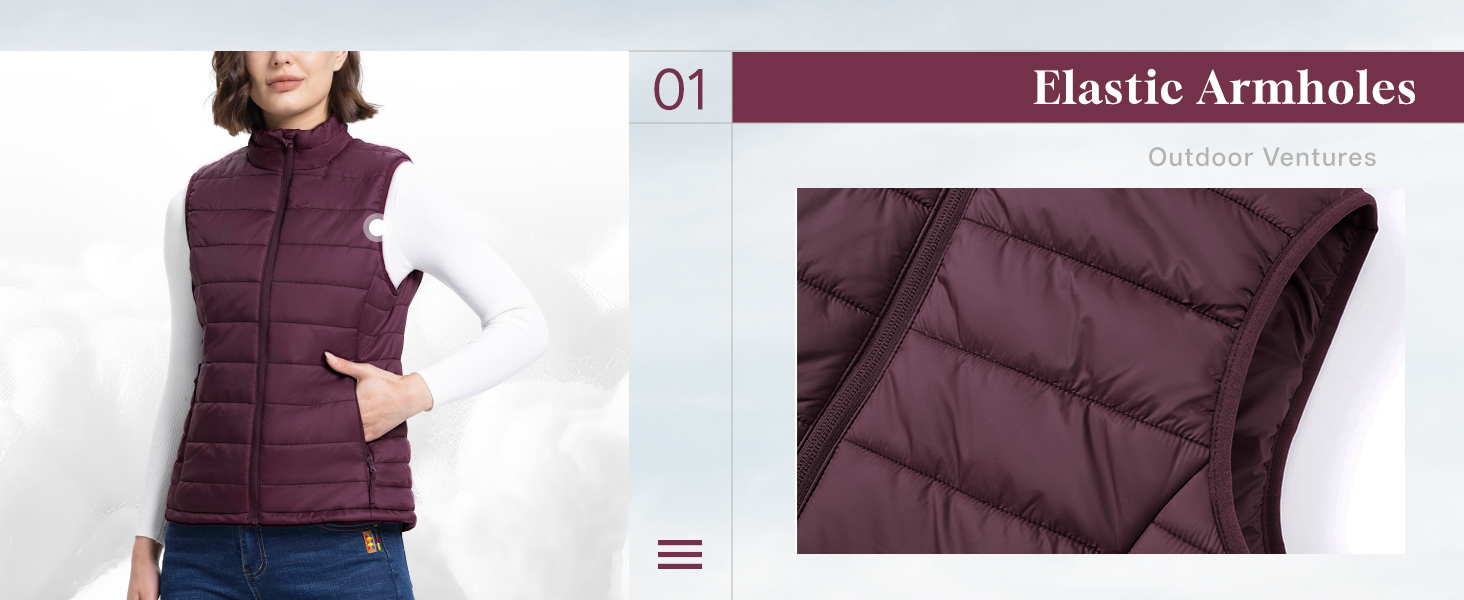 Жіноча степна жилетка Outdoor Ventures для туризму та кемпінгу, тепла, з капюшоном, керамічно-блакитна, розмір L