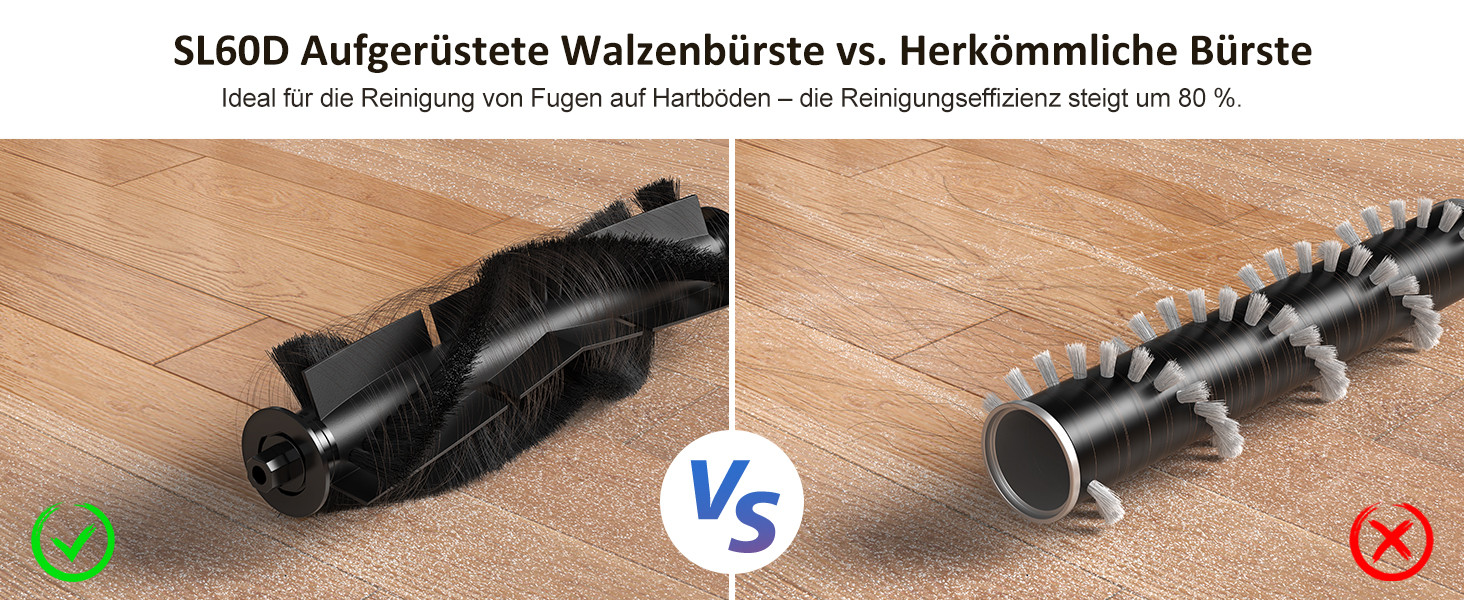 Робот-пилосос Lubluelu 3-в-1 з функцією миття підлоги, 4500Pa, лазерна навігація, 5 карт, 55 dB, для тварин, килимів, твердих підлог, (SL60D), блакитний