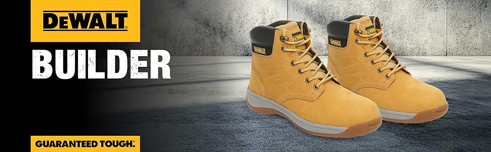 Черевики робочі DEWALT Builder Boot, безпекові, чоловічі (47 EU, кольору пшениці)