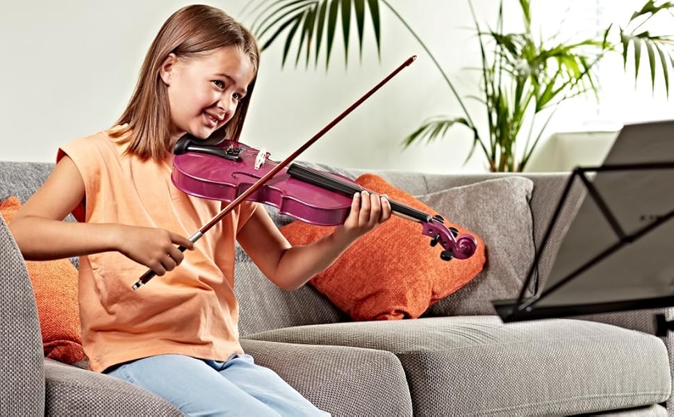 Скрипка Gear4music Lila 1/2 з богом та футляром для дітей 7-10 років