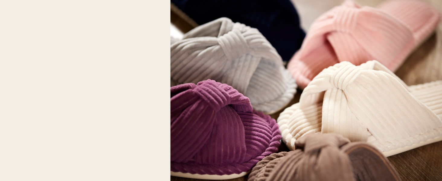 Чантому Хаусшухе для жінок: домашні тапочки з меморі-піною, зручні, з відкритим носком, ковдраний велюр, антиковзаючі, для дому, спальні, ванної кімнати, розмір 39/40 EU, бежеві