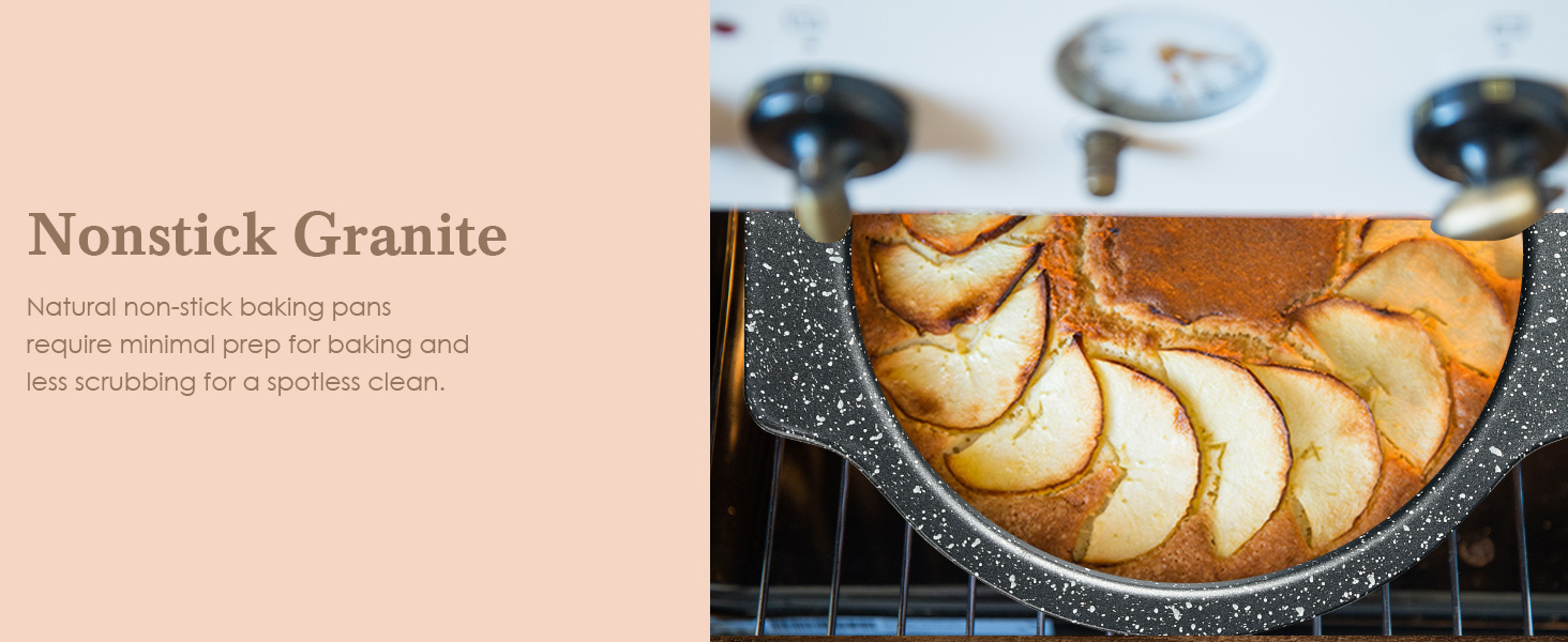 Набір форм для випічки RIOVARM Granit Antihaft 7 шт. - Форми для кексів, хліба, пирогів