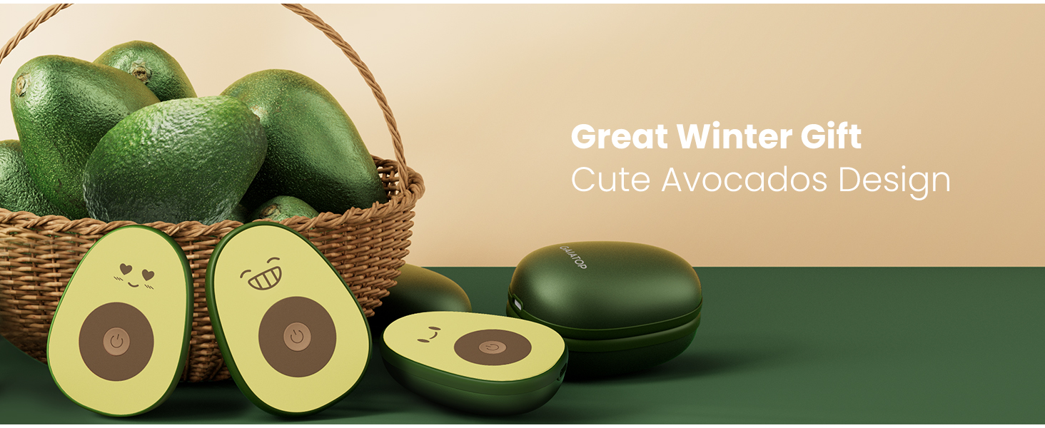 Електричні грілки для рук Gaiatop (2 шт.), магнітні, 3 режими нагріву, портативні, для активного відпочинку та подарунків