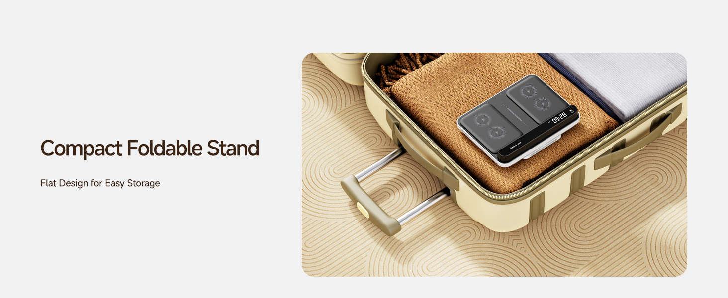 Двопортова індукційна зарядка SwanScout 504 для 2 телефонів (30W) - iPhone, Samsung, AirPods, Galaxy Buds