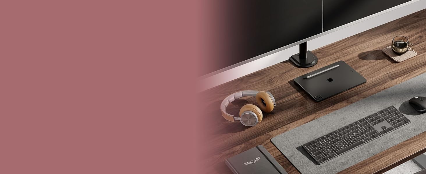 Кріплення для двох моніторів VonHaus - тримач для моніторів 13-32