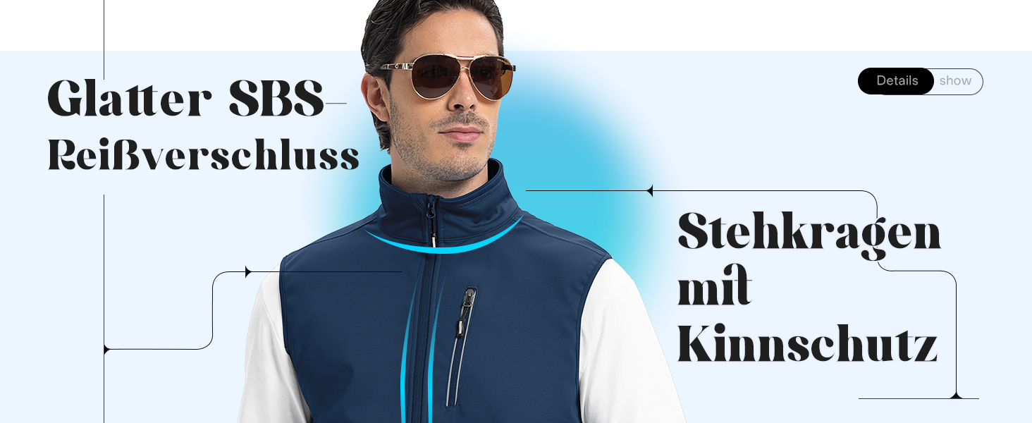 Чоловіча софтшеллова жилетка Outdoor Ventures для активного відпочинку: велосипедна, водонепроникна, вітронепроникна, чорна