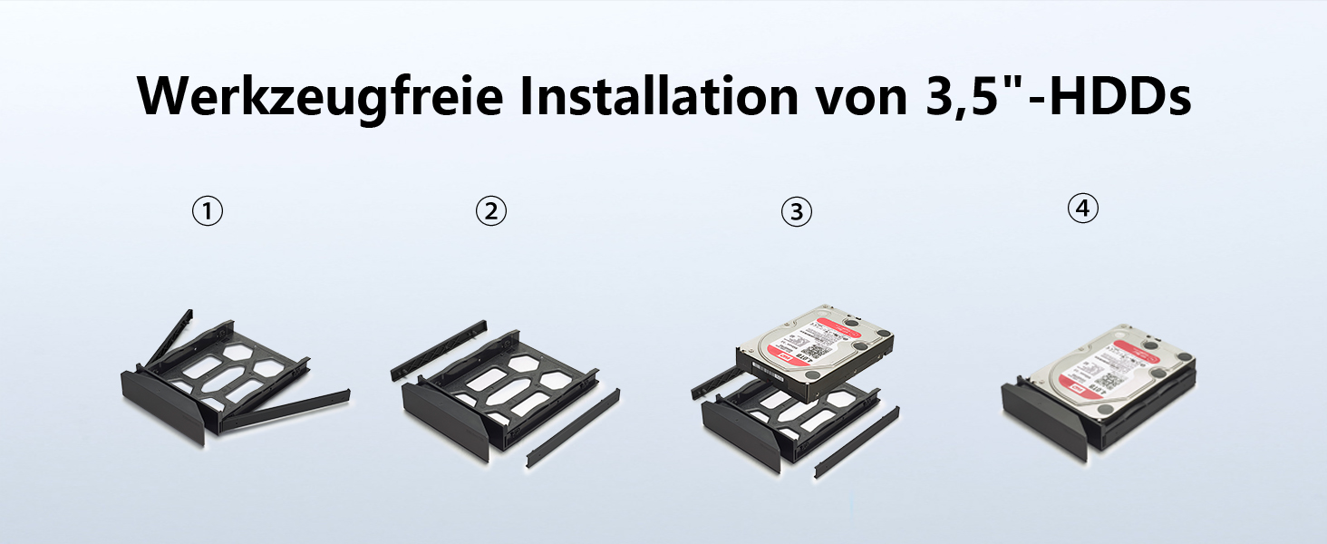 TERRAMASTER F2-425: 2-Bay NAS з Intel x86 Quad-Core CPU, 4 GB RAM, 2.5 GbE LAN – Мережевий сховище для дому (без жорсткого диска)