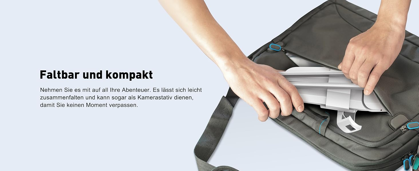 Тримач для планшета та смартфона AboveTEK — настінний та настільний стійка, регульована по висоті, поворотна на 360°, сумісна з iPad, Kindle (4.7–13.5 дюймів), білий
