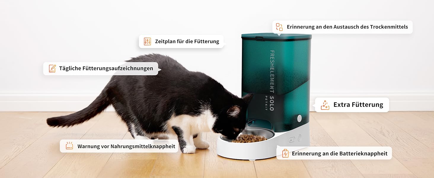 Автоматичний годівниця для котів та собак PETKIT, 3 л, з нержавіючою сталею та Fresh Lock, бежевий