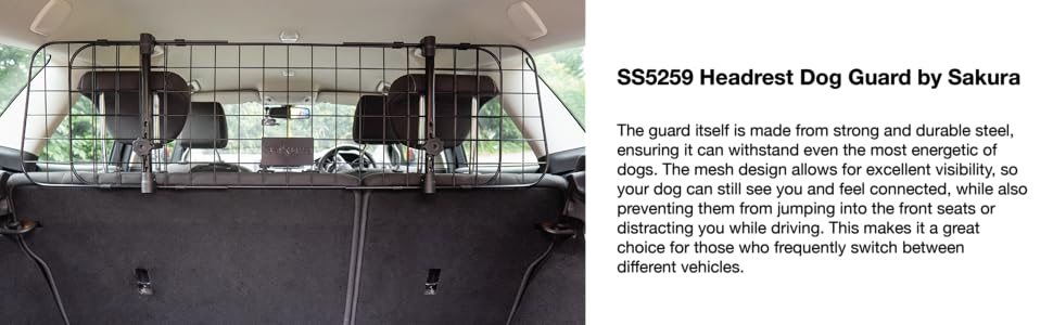 Захист для собак у багажник - Sakura SS5260 (універсальний)