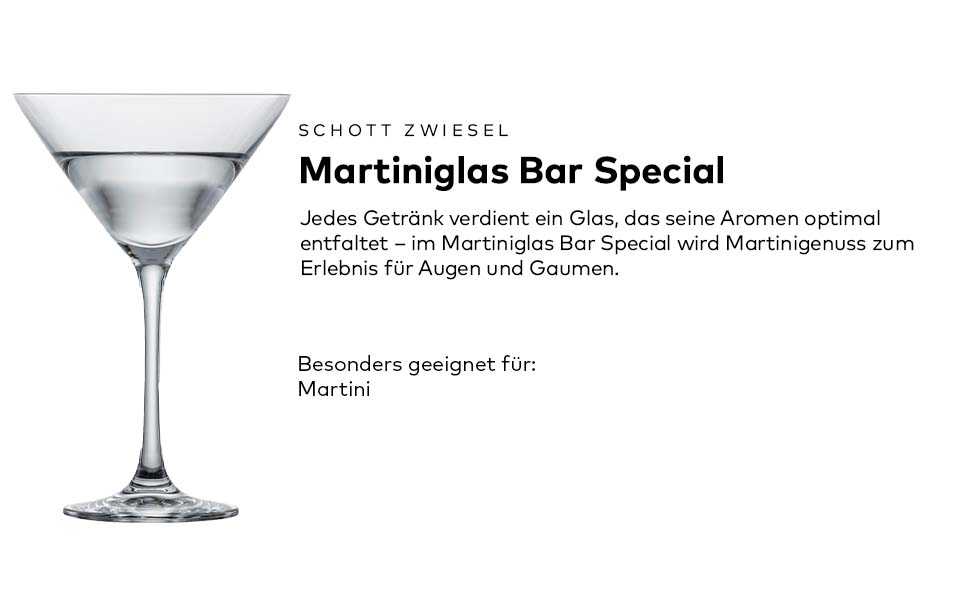 Набір спеціальних келихів для коктейлів SCHOTT ZWIESEL Bar з 4 шт.