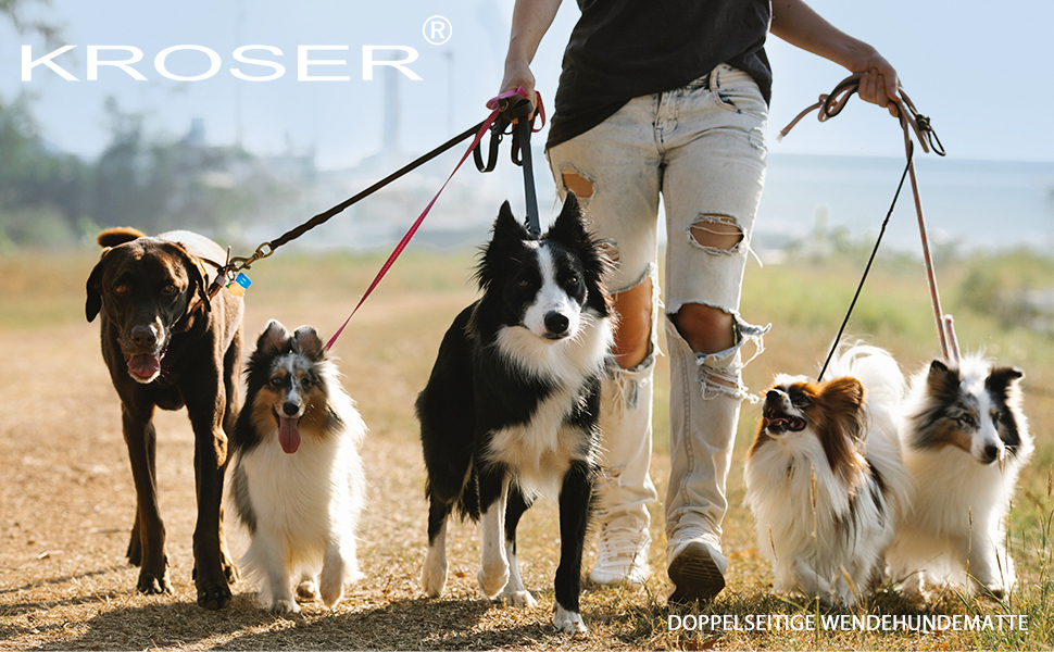 Кросер Fancy Crate Pad - килимок для лежанки, двосторонній (холодний та теплий), машинне прання, для собак малого та великого розміру (до XXX-Large), сірий, темно-синій, зірковий принт, 122 x 76 x 3 см