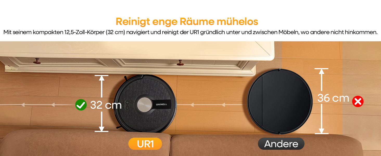 Робот-пилосос з функцією миття 5000Pa, 3-в-1 з часом роботи 180 хв, для тварин, з керуванням через додаток, чорний