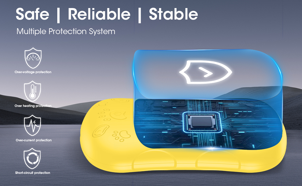 Електричні грілки для рук, 2 шт. 6000mAh, акумуляторні, багаторазові, для активного відпочинку, полювання, гольфу, кемпінгу, теплий подарунок для жінок, чоловіків, дітей (Жовтий)