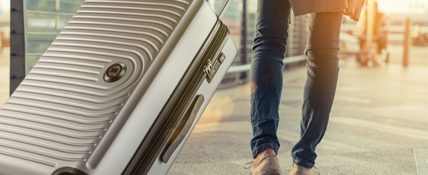 Чемодан великий хардлайнер 77 см, TSA, 130 л, розширення об'єму, темно-синій