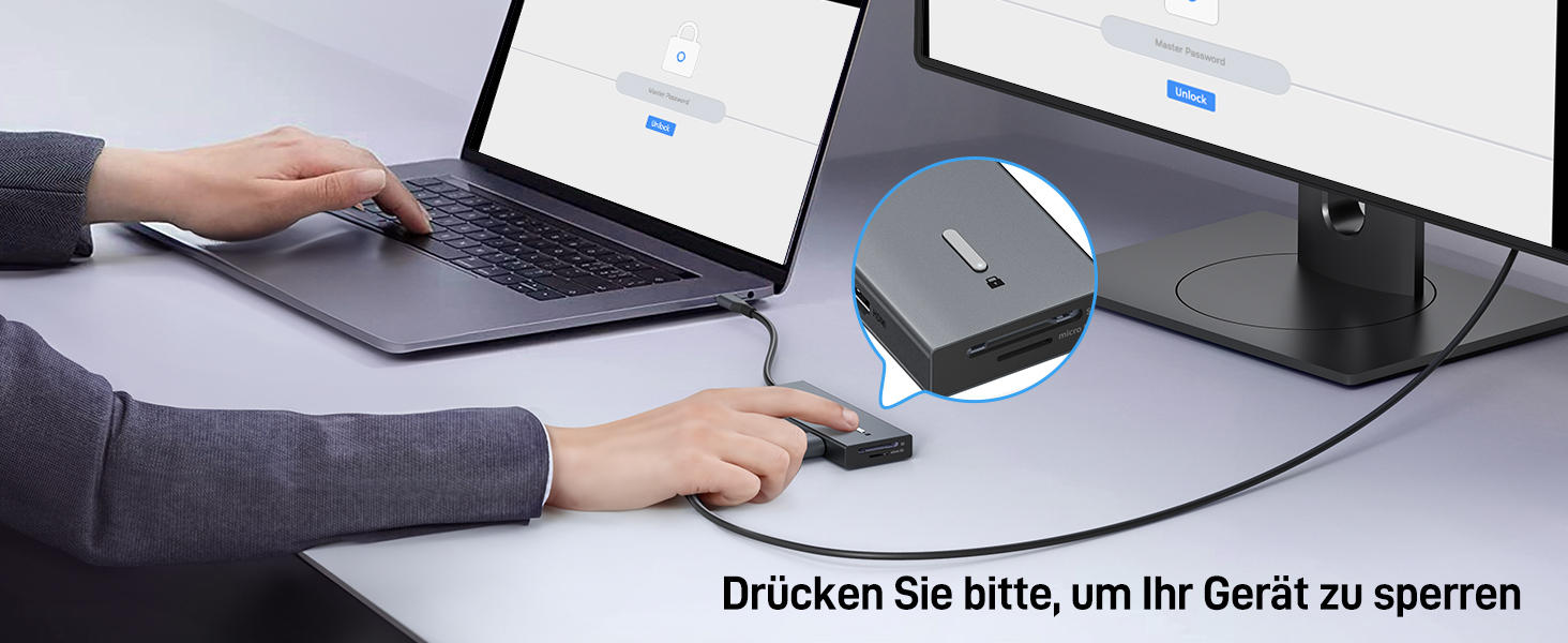 Док-станція Acer USB-C 9-в-1: Dual HDMI 4K@60Hz, 3xUSB-A, USB-C 5Gbps, 100W PD, SD/TF, для Dell, Chromebook, MacBook, Surface