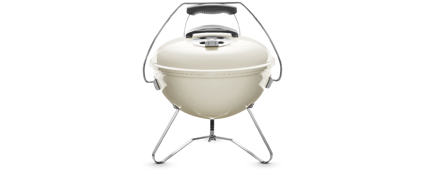 Вугільний гриль Weber Smokey Joe Premium, 37 см, портативний, емальований, Slate Blue