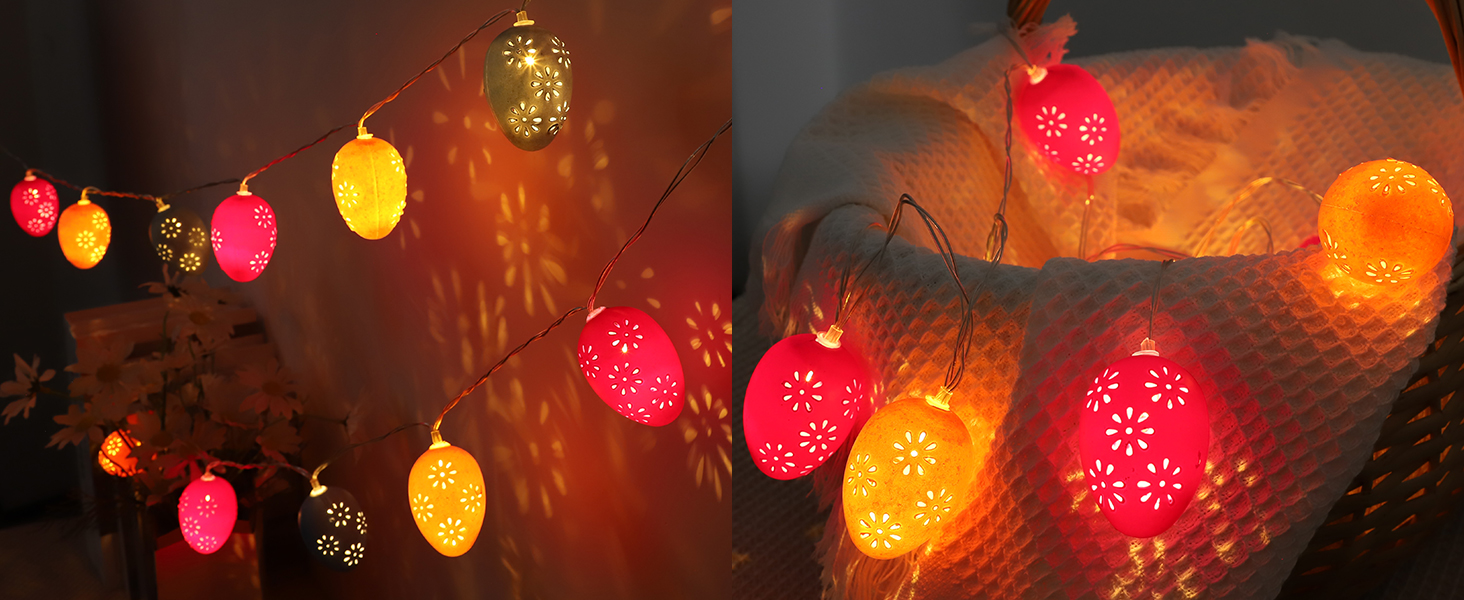 Ланцюжок прикрас з LED-кулями, 23м, 200 LED, для дому та вулиці, 8 режимів, функція пам'яті, з вилкою, для святкування (тепле світло)