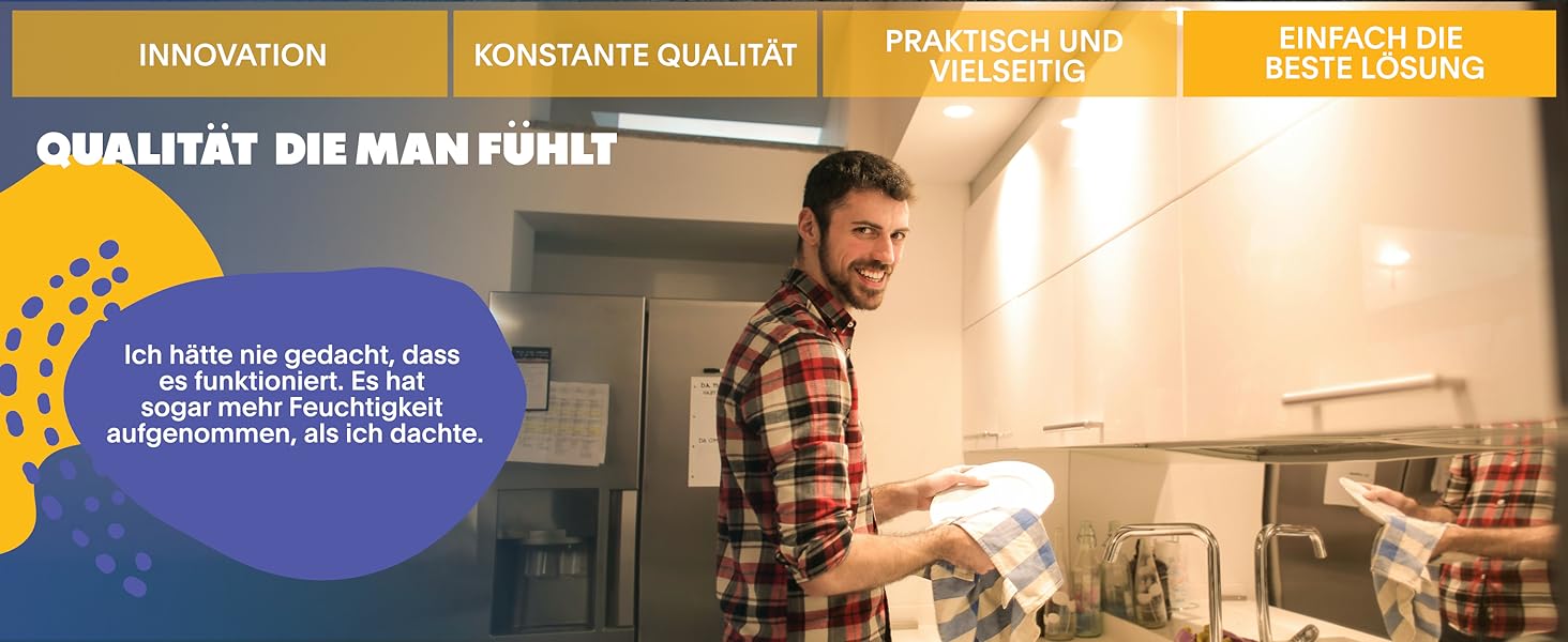 Осушувач повітря для шафи DRYBOSS Pack XL 230 г без електрики, ароматизований, вологопоглинаючий пакет для підвішування, 20 шт.